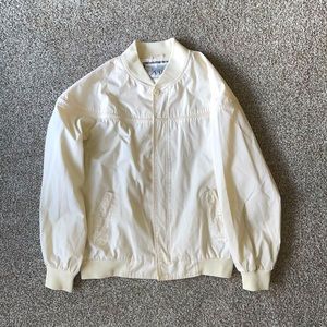 Vintage MEMBERS ONLY by Munsingwear Golf Jacket Cream L